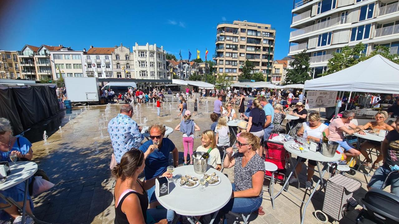 Vakantie Appartement Dumont Beach De Panne Esterno foto